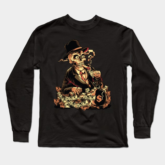 Deadly Rich Long Sleeve T-Shirt by ARGD22